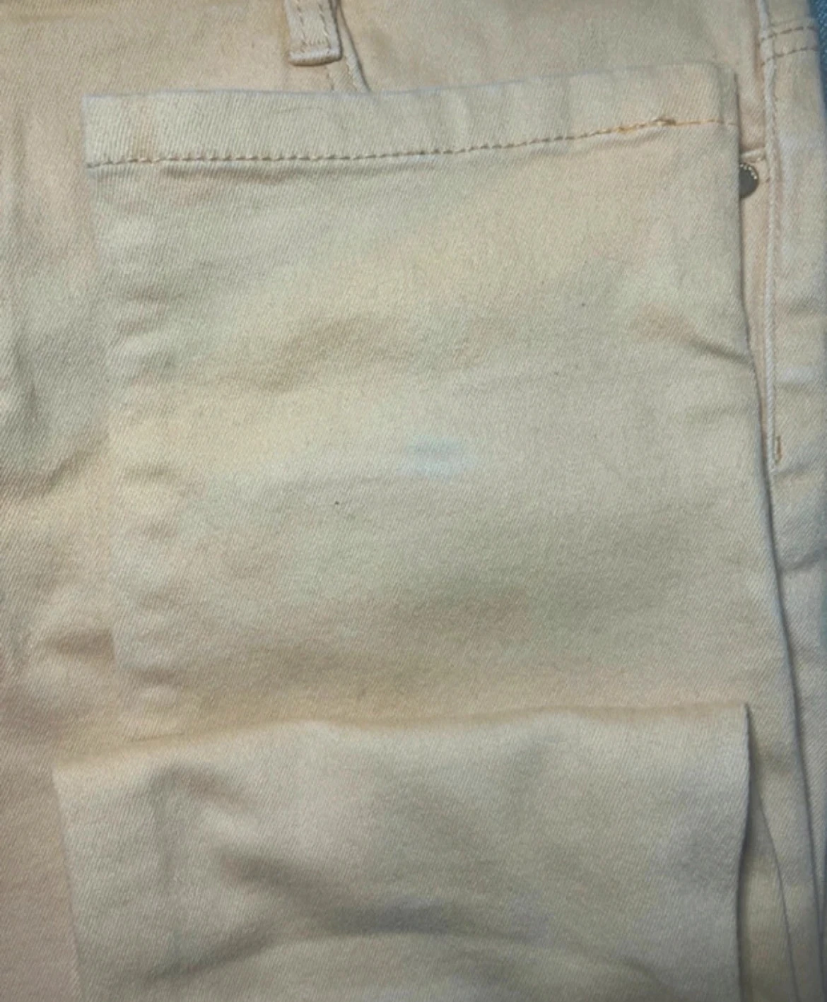Slim-fit mustard yellow broek – Maat 40 – Camaïeu – photo 4